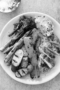 Healthy Grilled Chicken Sautéed Vegetables