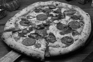 Bacon Pepperoni Pizza