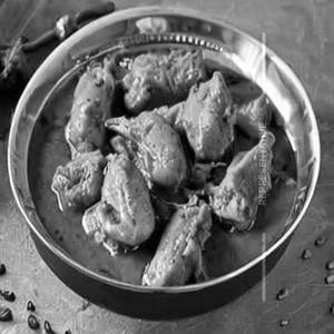 Chicken curry bones