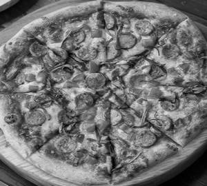 Soft Chicken Sausage Pizza