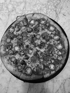 Jalapeno And Mushroom Pizza [8 Inches]