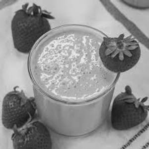 Strawberry lassi