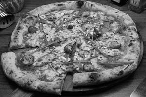 Chicken Meatball Pizza