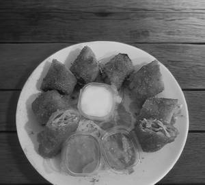 Paneer kurkure spring roll