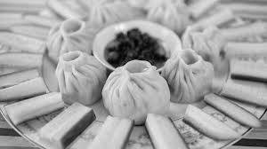 Mushroom steamed momos [half 6 pieces]