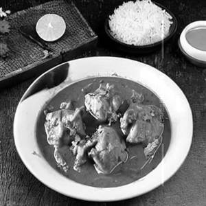 Main course indian kerala chicken curry