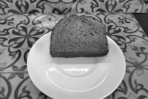 Eggless Chocolate Slice Cake