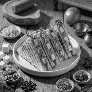 Paneer Makhni Sandwich