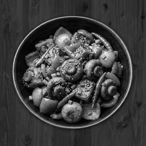 Mushroom Chilli