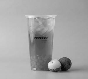 Lychee Iced Boba Tea