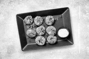 Veg Momos  Pan Fried