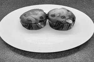 Eggless Banana Muffin [2 pieces]