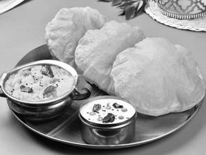 Whole Wheat Poori
