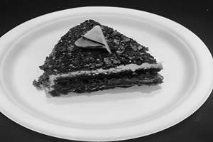 Eggless Choco Nougat Pastry ([1 piece])