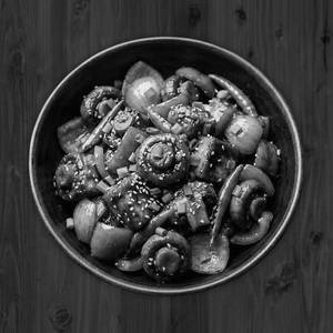 Mushroom Manchurian
