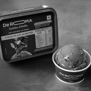 Chocolate Almond Ice Cream