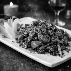 Crispy Fried Chilli Mushroom Dry