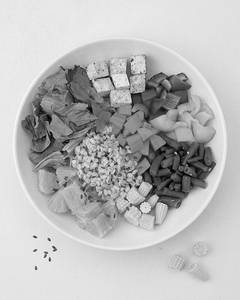 Orange Barley Salad Bowl - Paneer