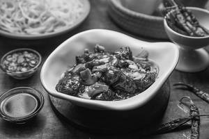 Fried Squid With Oyster Sauce