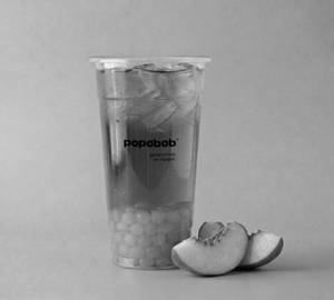 Apple Twist Ice Boba Tea