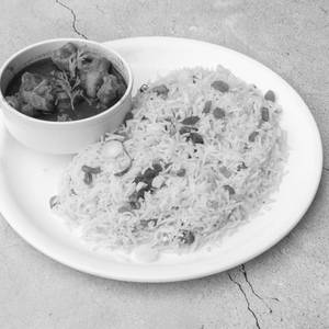 Plain Rice with Chicken Curry [3Pcs]