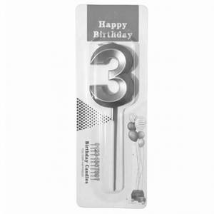 3 Number Candle