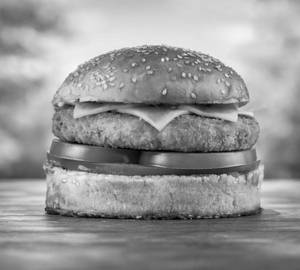 Veg Chilli And Cheese Burger