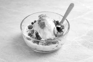Golden Dryfruit Malai Sundae