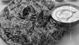 Mushroom Biryani