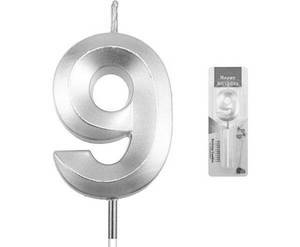 9 Number Candle