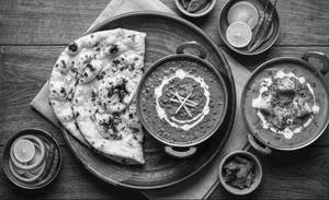 Butter Naan Platter