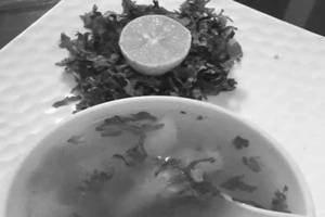 Veg Lemon Coriander Soup.