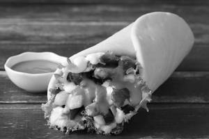 Cheesy Chicken Shawarma