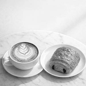 Cappuccino + Pain Au Chocolat