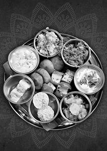 Thali - Navratri Special. Veg Thali