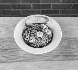 Fiery Penne Rosso Prawns