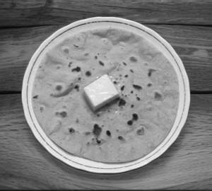 Butter tawa roti