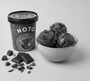Vegan Dark Chocolate Sugar Free Ice Cream [500 Ml]