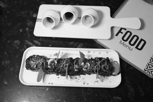 Charcoal Black Pepper Paneer Tikka