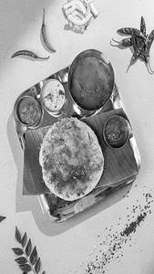 Thatte Idli With Ghee