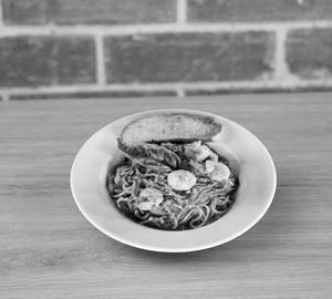 Fiery Spaghetti Prawns