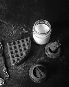 Belgian chocolate waffle