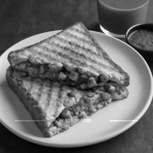 Aloo Mutter Toast