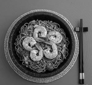 Prawn Hakka Noodles