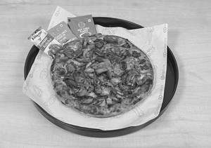Mushroom barbeque pizza   [8"]