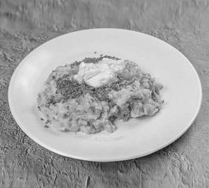 Khichu With Butter