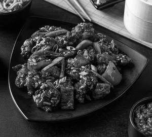 Chilli Mushroom Dry