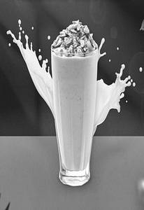 Crunchy Horlicks Smoothie