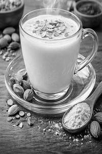 Hot Badam Milk