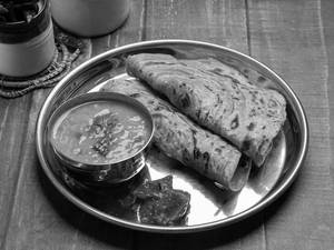 Dal Tadka With [2 pcs] Paratha